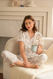 Pijama Set Gasa Aleli - Perla