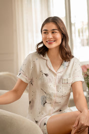 Pijama Set Gasa Dandelion - Perla