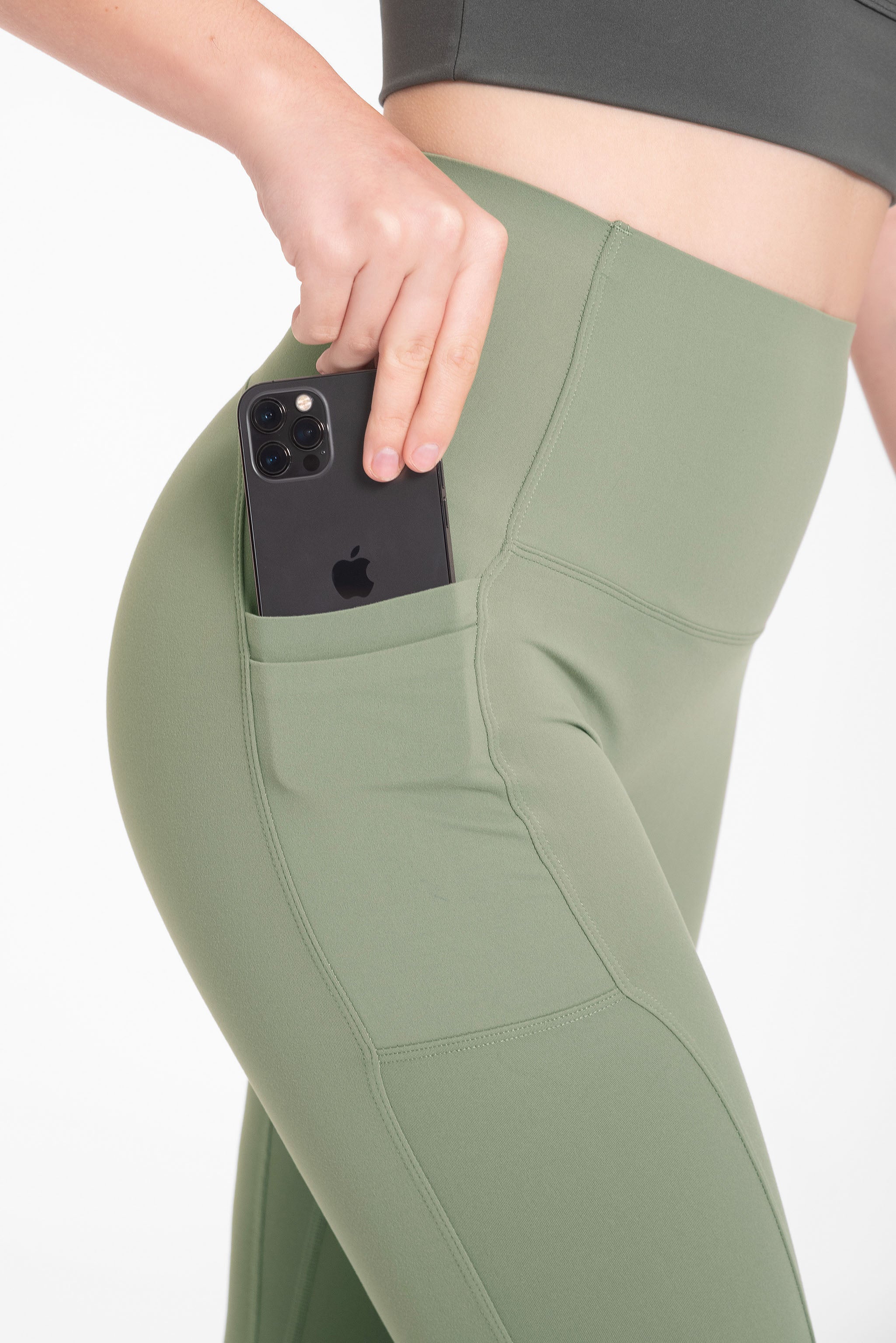Leggings Empower - Verde Olivo