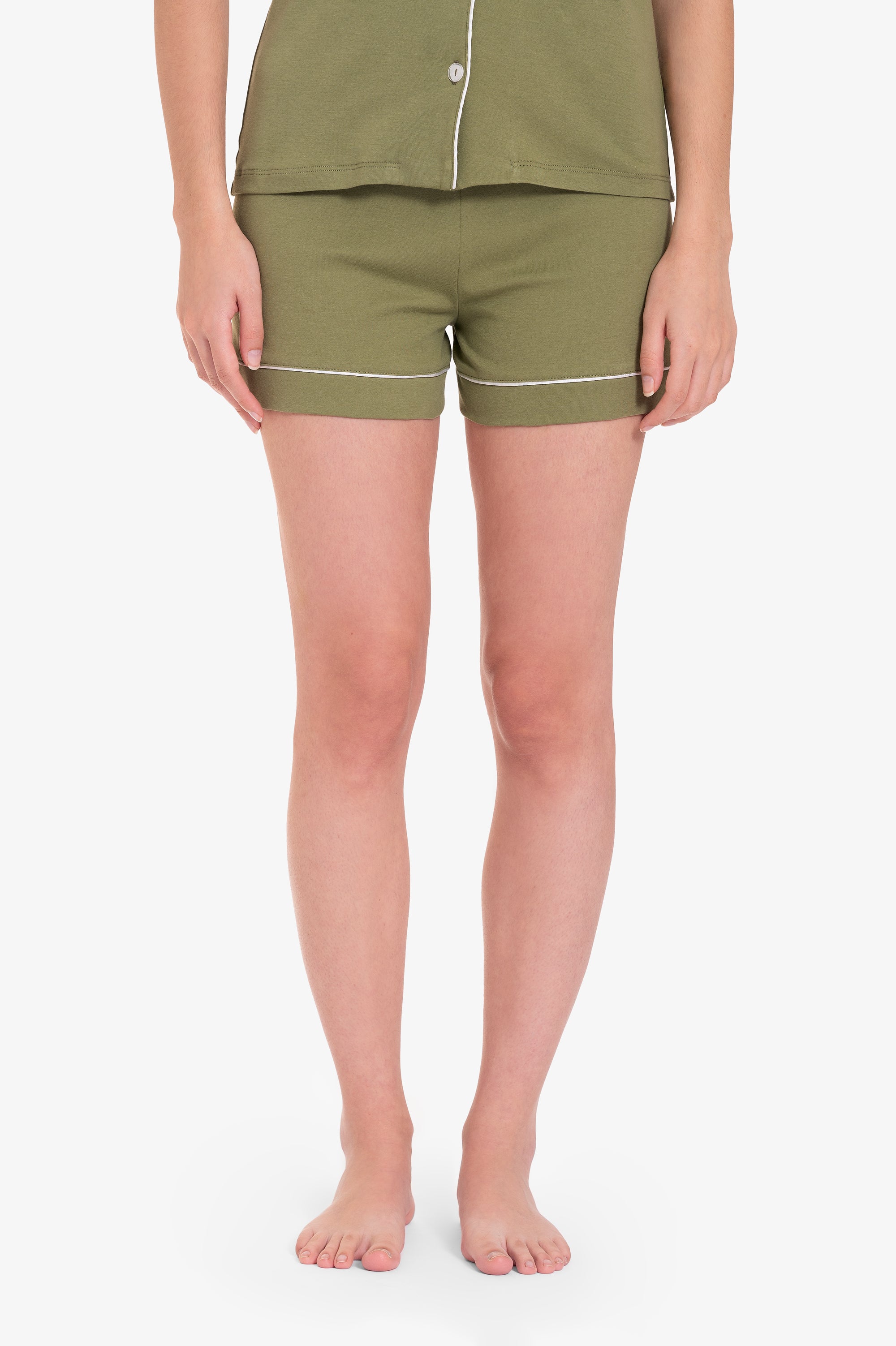 Pijama Set Pima Cotton - Elena - Verde