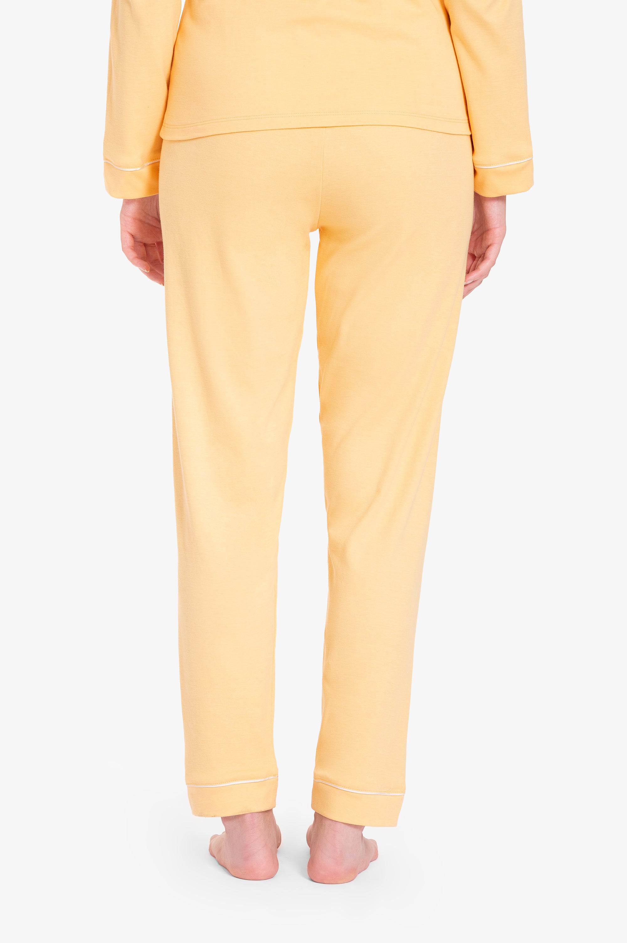 Pijama Set Pima Cotton - Alondra - Amarillo