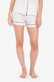 Pijama Set Pima Cotton - Elena - Blanco