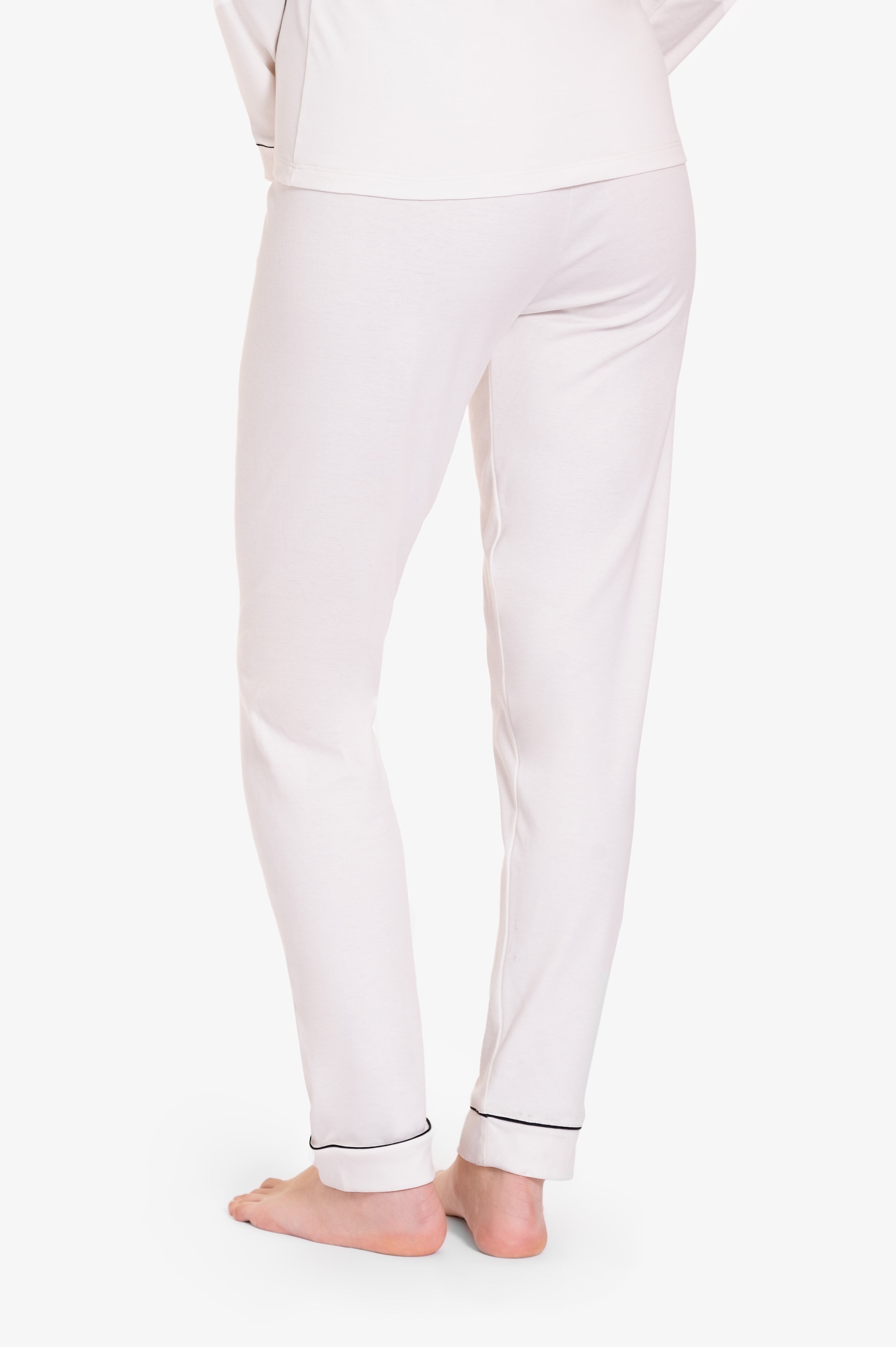 Pijama Set Pima Cotton - Alondra - Blanco