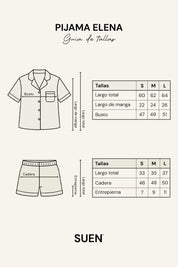 Pijama Set Pima Cotton - Elena - Lila