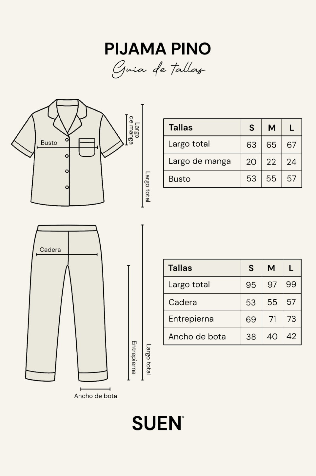 Pijama Set Gasa Pino - Perla