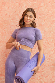 Leggings April - Lila