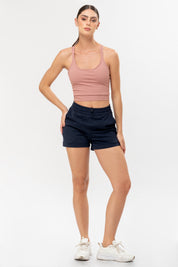 Short Violeta - Azul