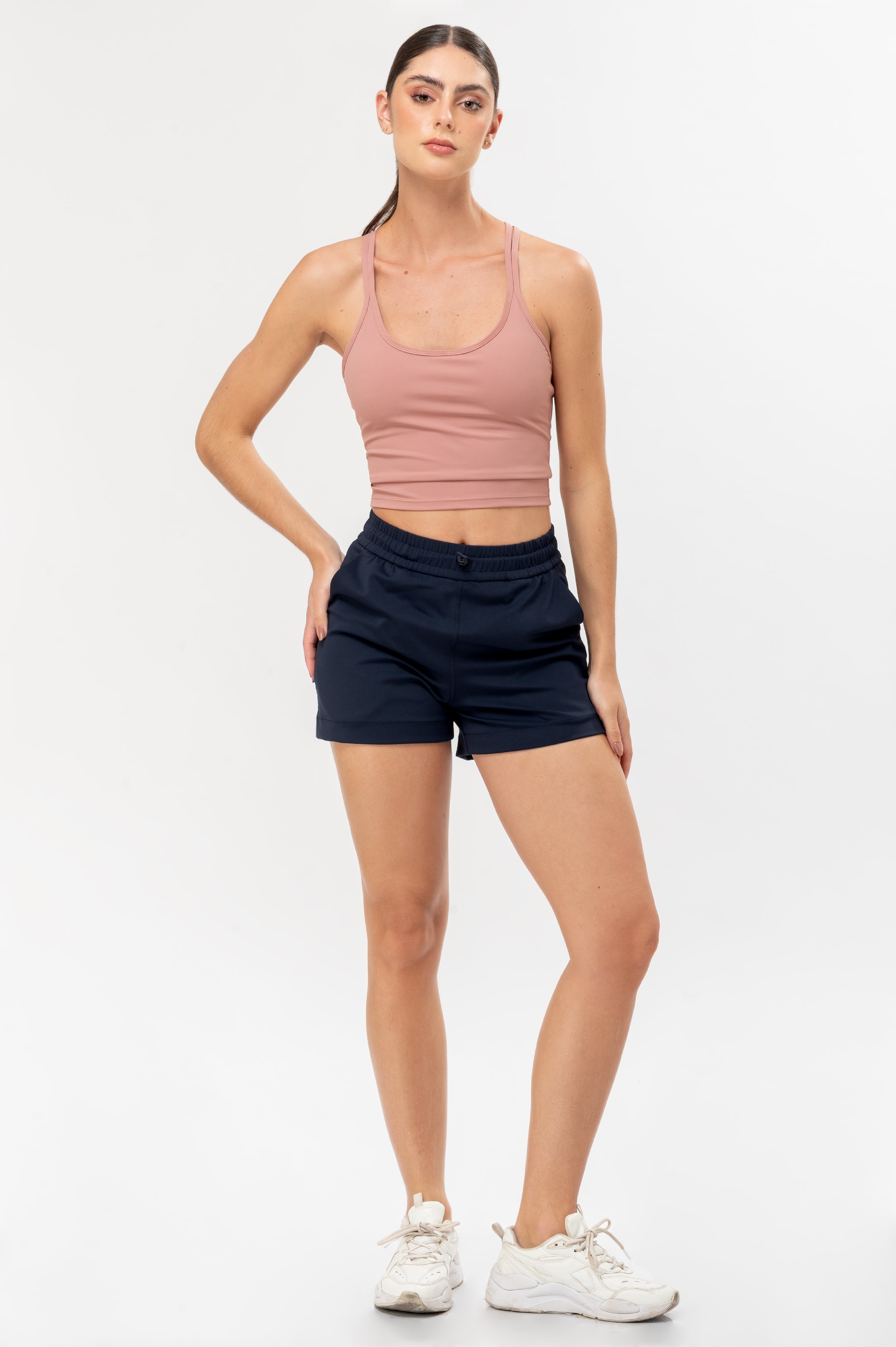 Short Violeta - Azul