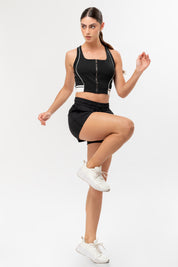 Short Violeta - Negro