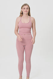 Leggings Heather - Rosado