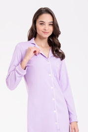 Sleepshirt Pima Cotton - Abril - Lila
