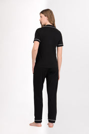 Pijama Algodón Pima Ana | Negro