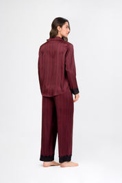 Pijama Seda Sienna | Vino