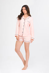 Pijama Algodón Pima Isabella | Melon