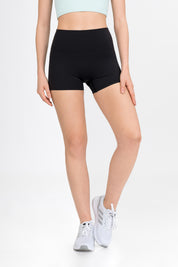 Short Elevate de Pretina Alta | Negro