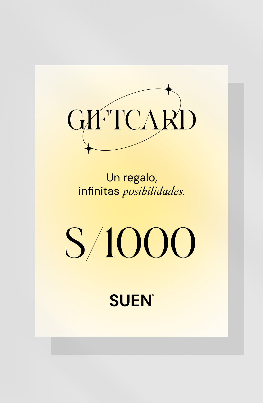 Gift Card - Tarjeta de Regalo