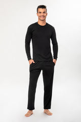 Pijama Set Pima Cotton  Victor - Negro
