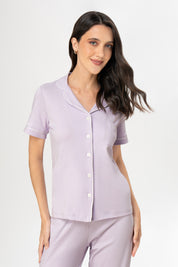 Pijama Algodón Pima Ana | Lila