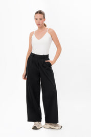 Pantalón Deportivo Lisa | Negro