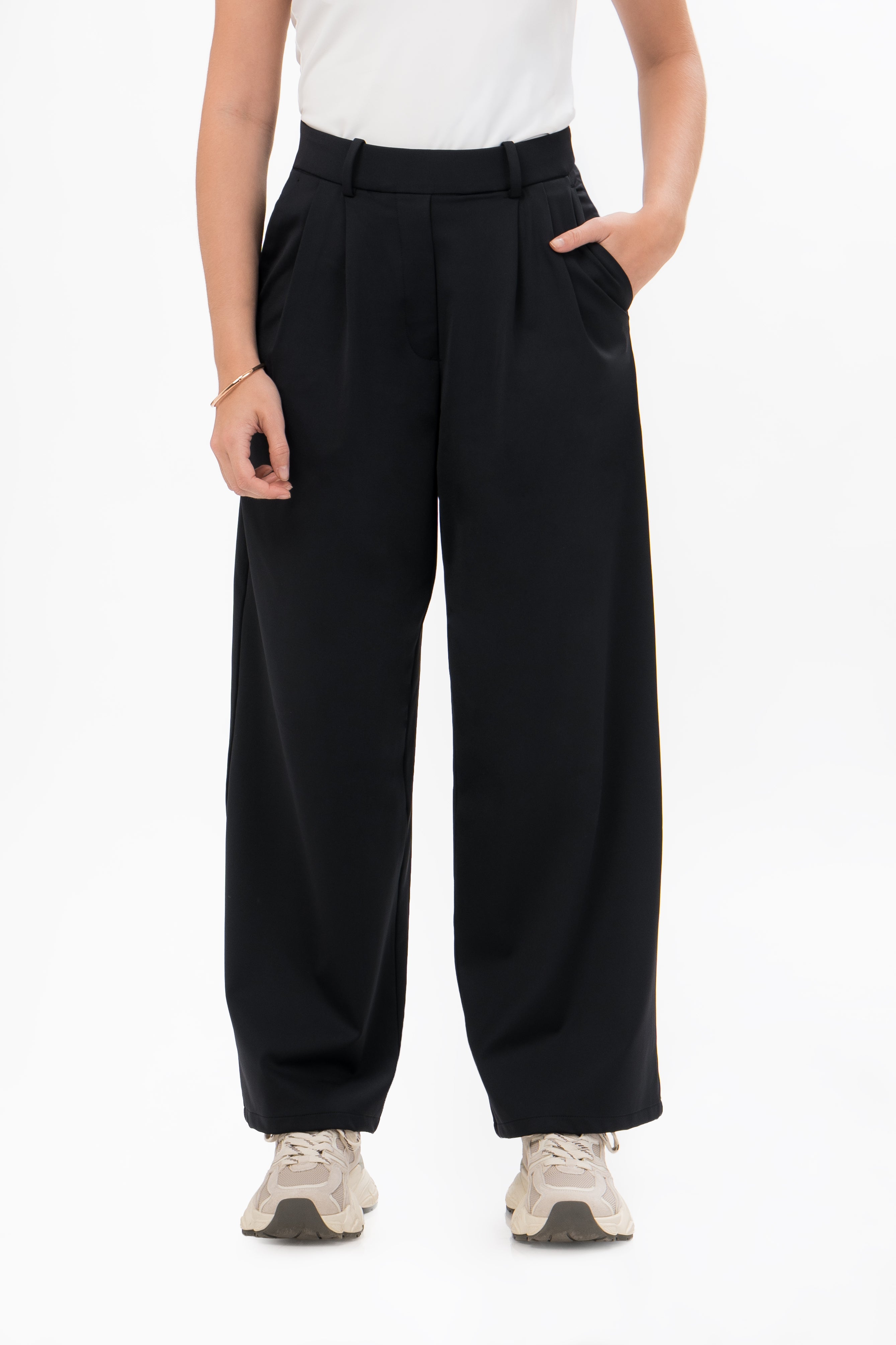 Pantalón Deportivo Lisa | Negro