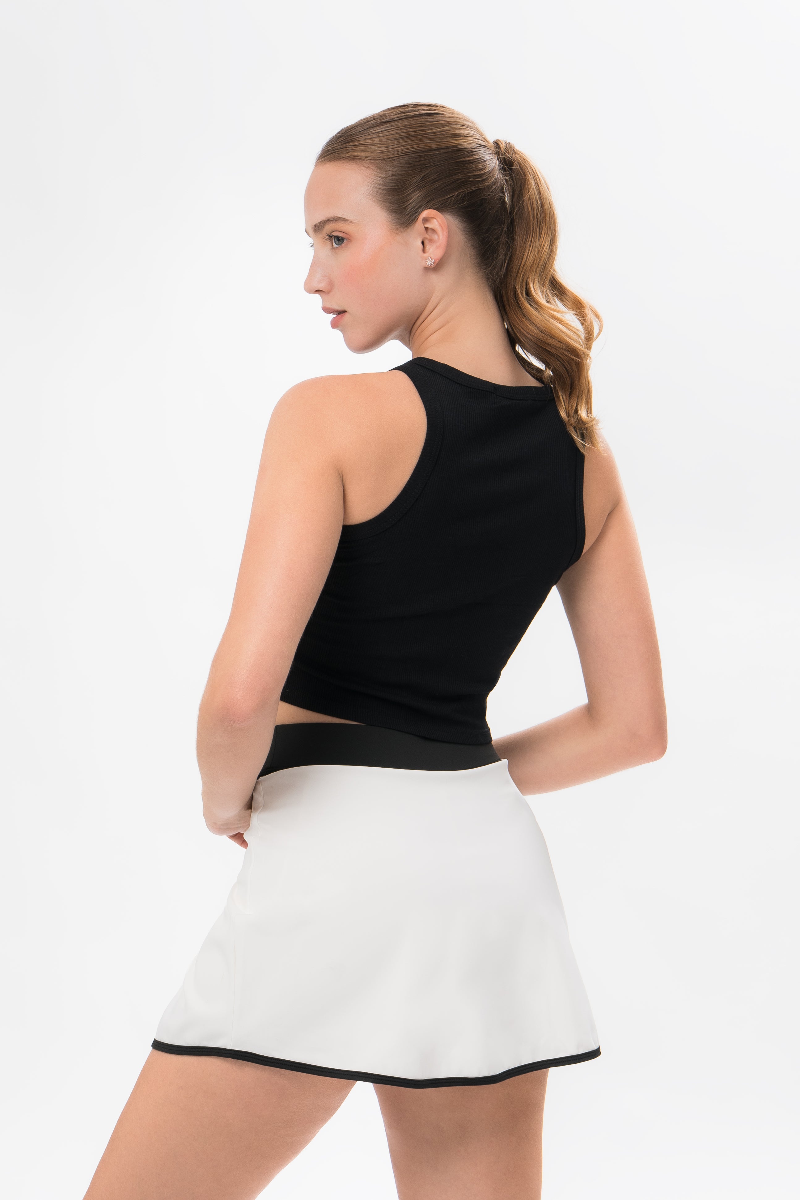Falda Deportiva Vania | Blanco