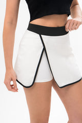 Falda Deportiva Vania | Blanco