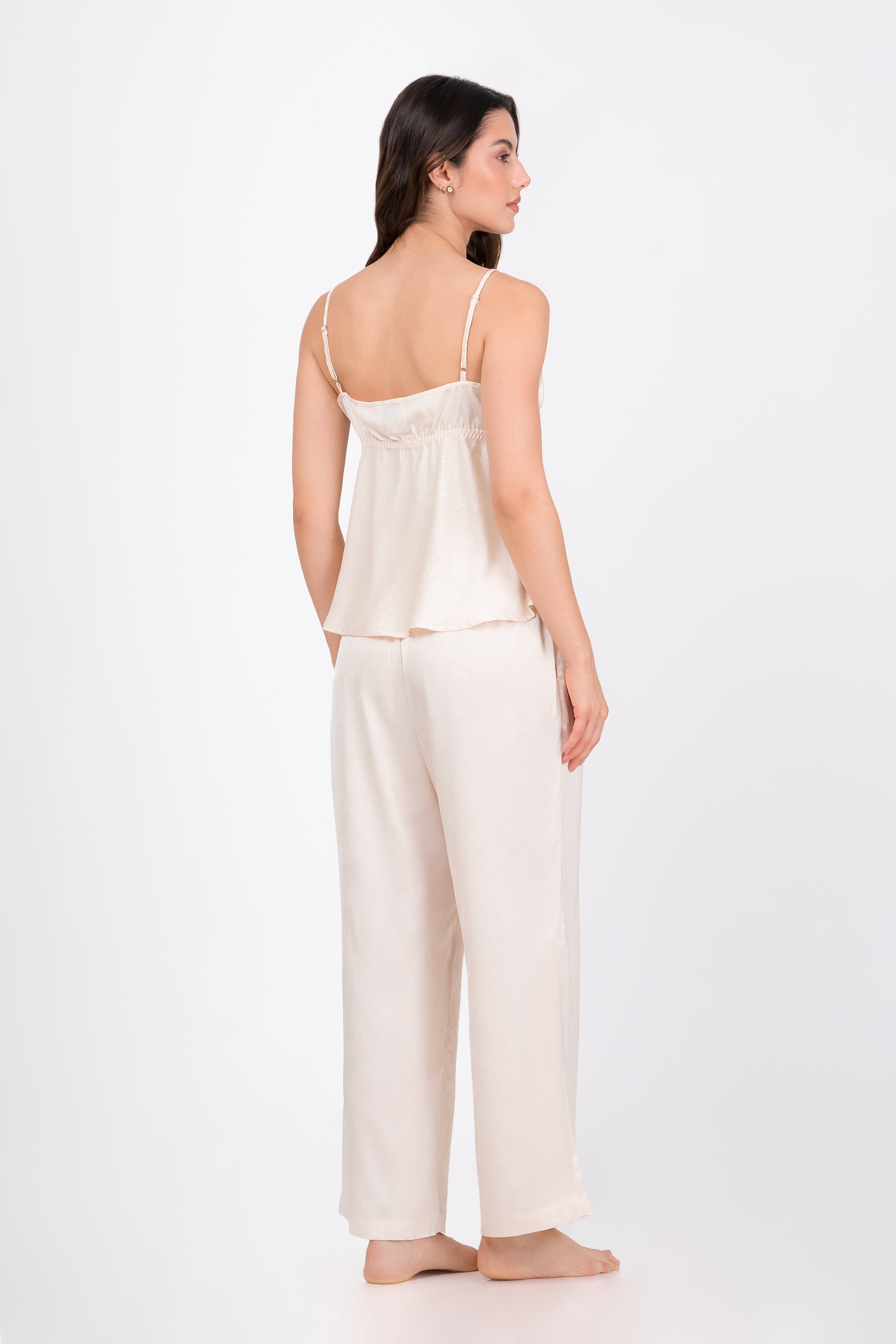 Pijama Saten Vela | Beige