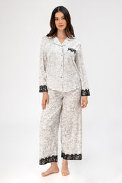 Pijama Saten Aura | Perla