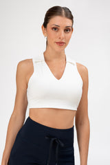 Top deportivo Ale | Blanco