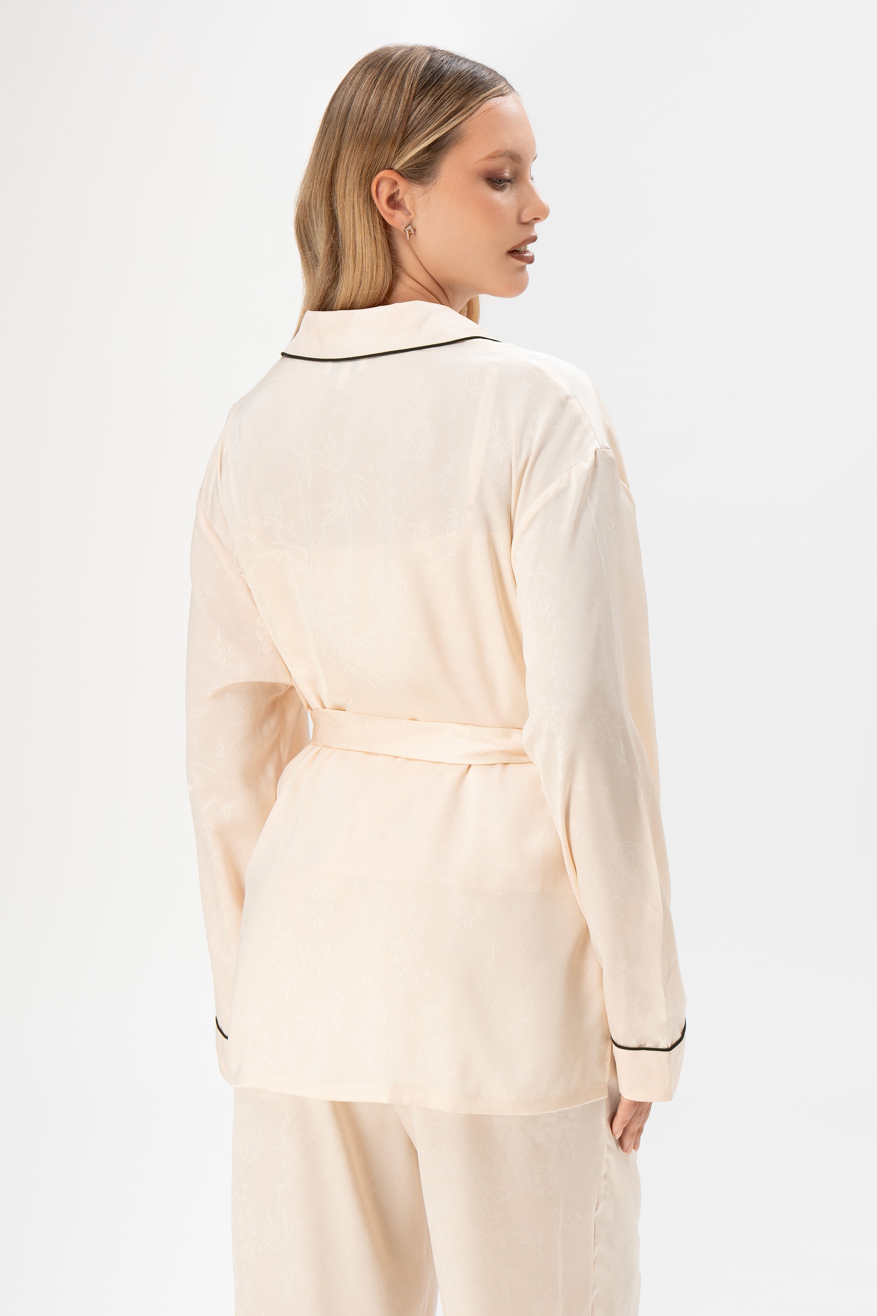 Pijama Saten Vela | Beige