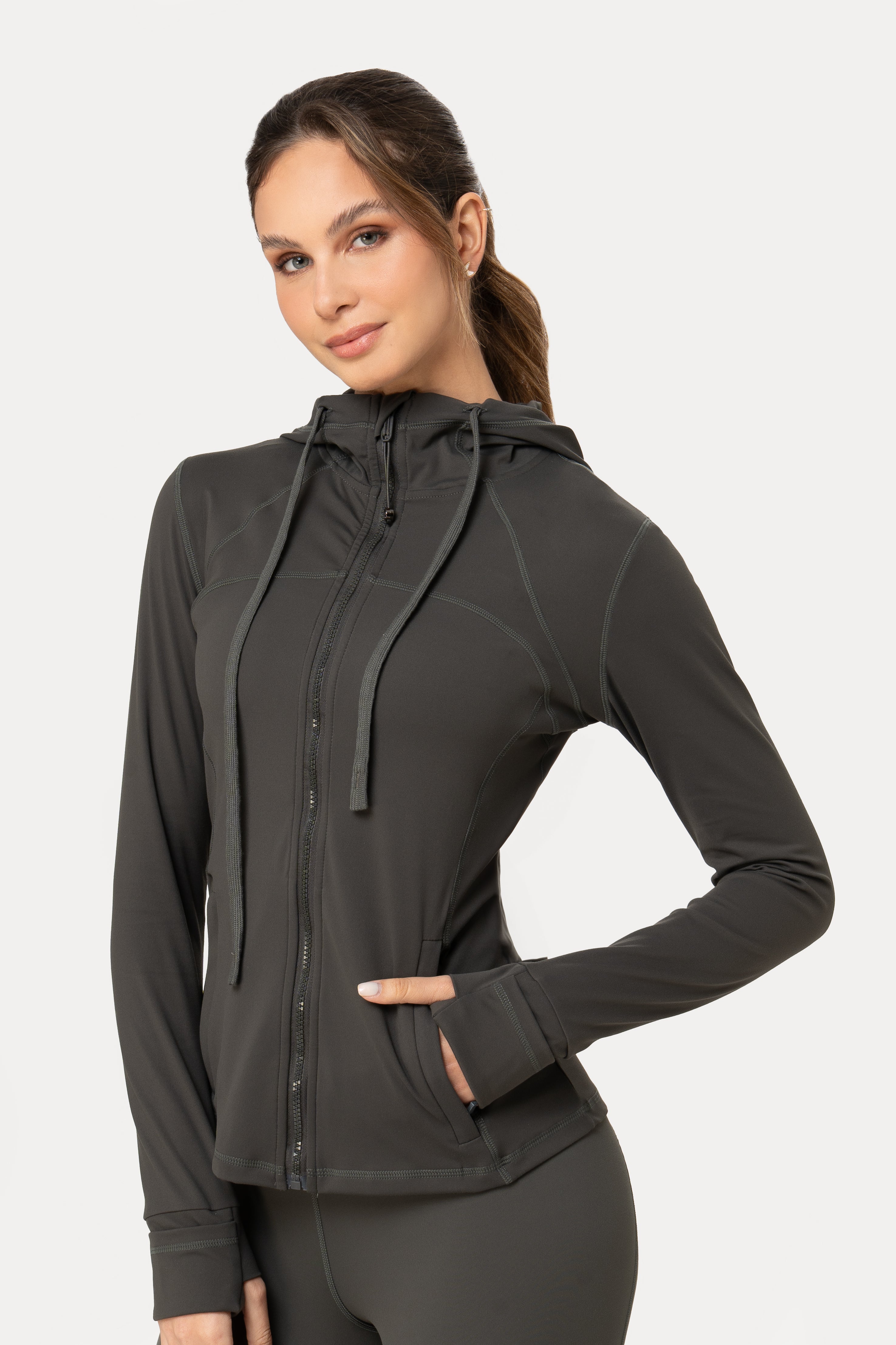 Casaca Carolina - Verde Oscuro