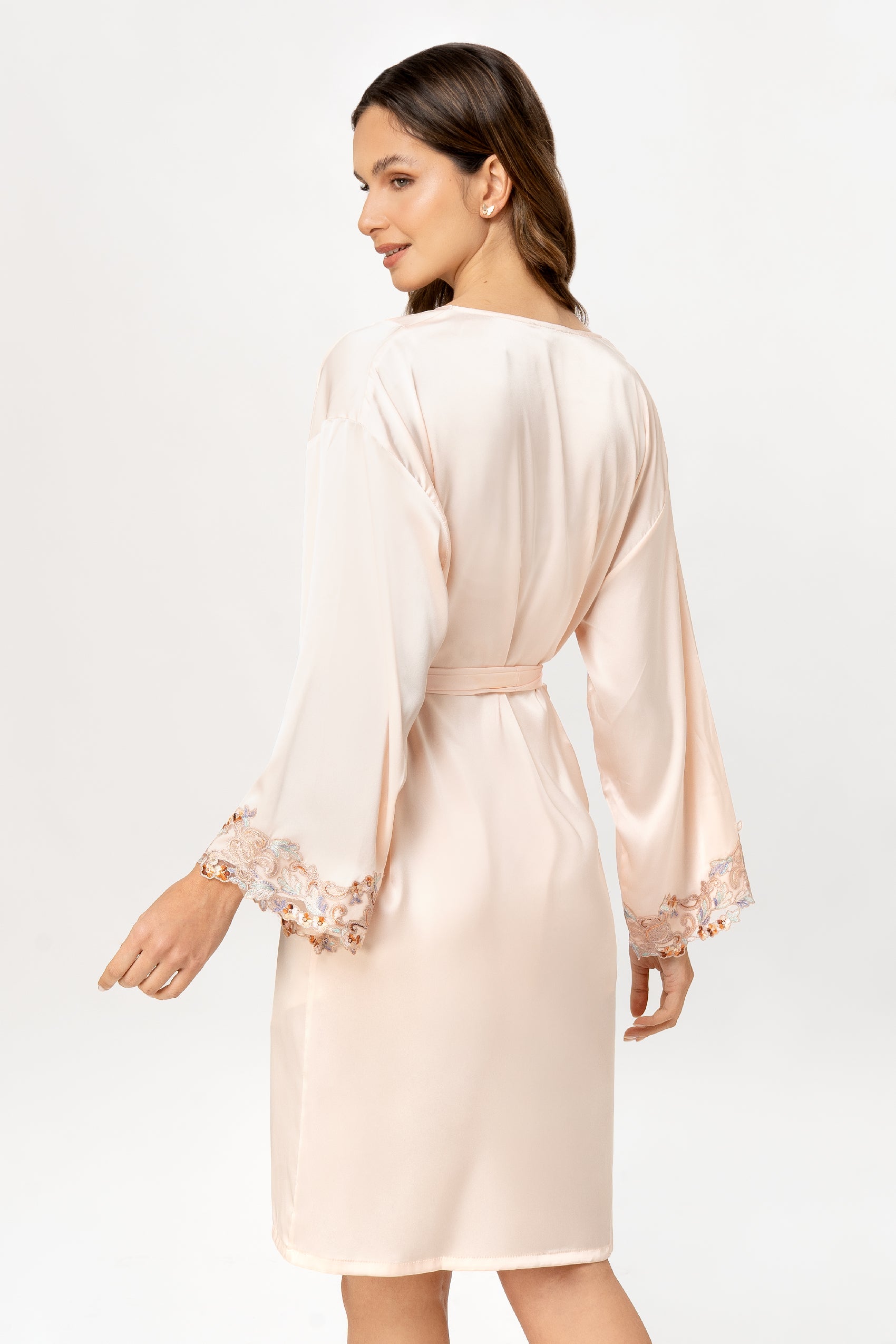 Set kimono + Camisón Salma - Melón