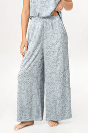 Pijama Palazzo Mercedes - Azul