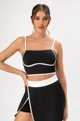 Top deportivo Karem | Negro