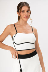 Top deportivo Karem | Blanco
