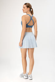 Falda Deportiva Luana | Celeste