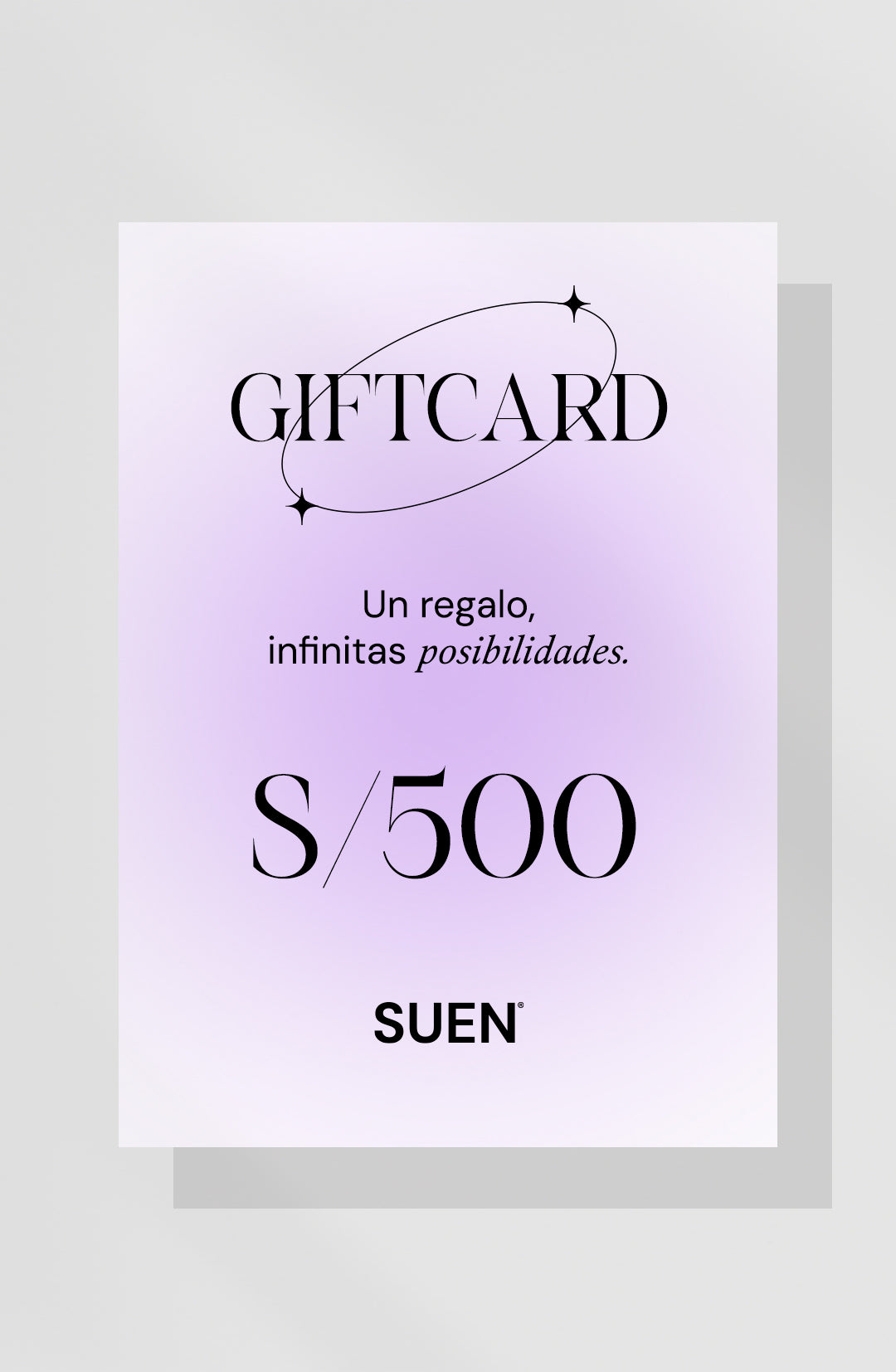 Gift Card - Tarjeta de Regalo