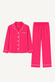 Pijama Algodón Pima Alondra | Fucsia