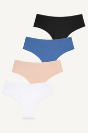 Pack x4 - Bikini Cintura Alta Rose - Multicolor