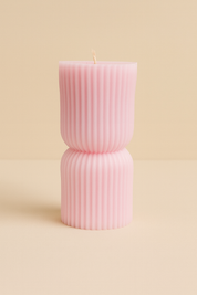 Candle Pilar - Rosa
