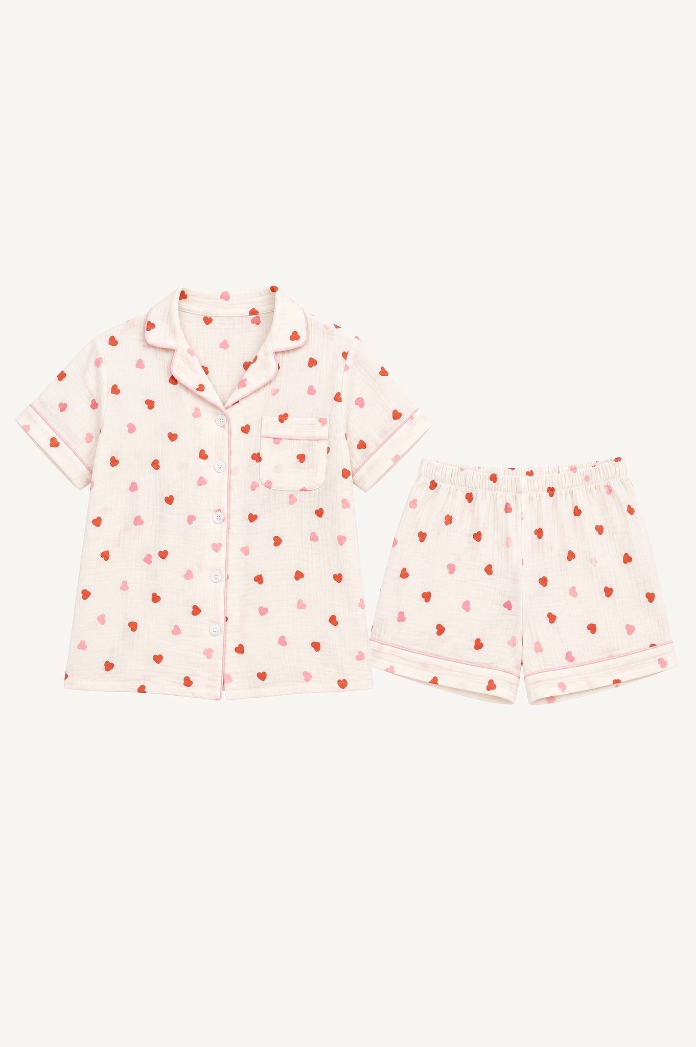 Pijama Muselina Diane | Love Beige