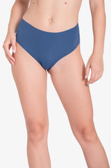 Bikini Cintura Alta Rose - Azul