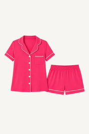 Pijama Algodón Pima Elena | Fucsia