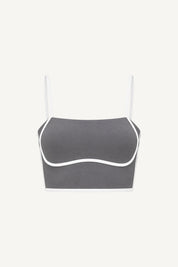 Top deportivo Karem | Gris