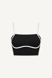 Top deportivo Karem | Negro