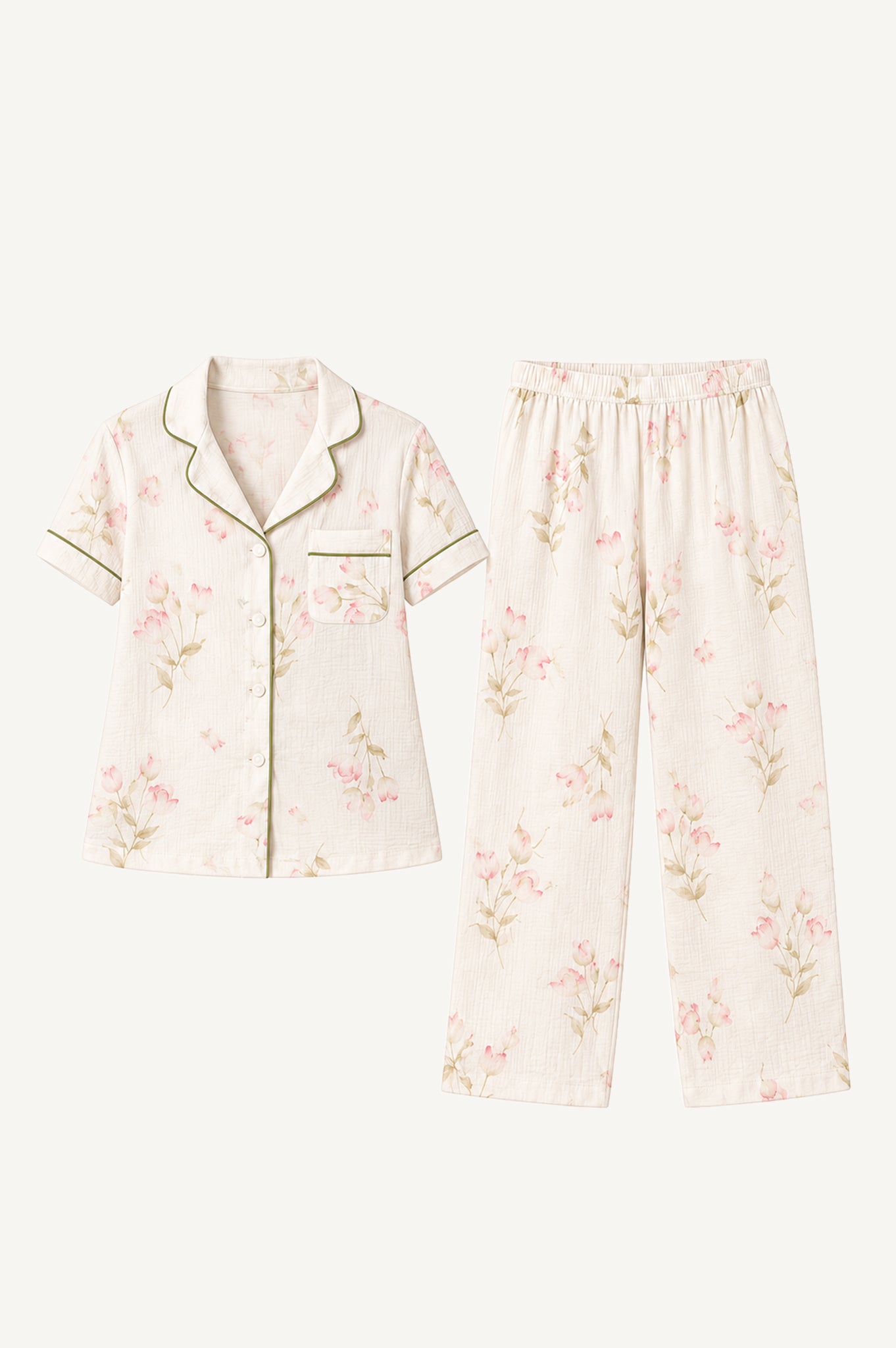 Pijama Muselina Mary | Rose Perla