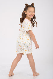 Set Pijama Algodón Pima Kids - Safari
