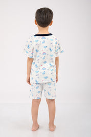 Set Pijama Algodón Pima Kids - Dinonautas