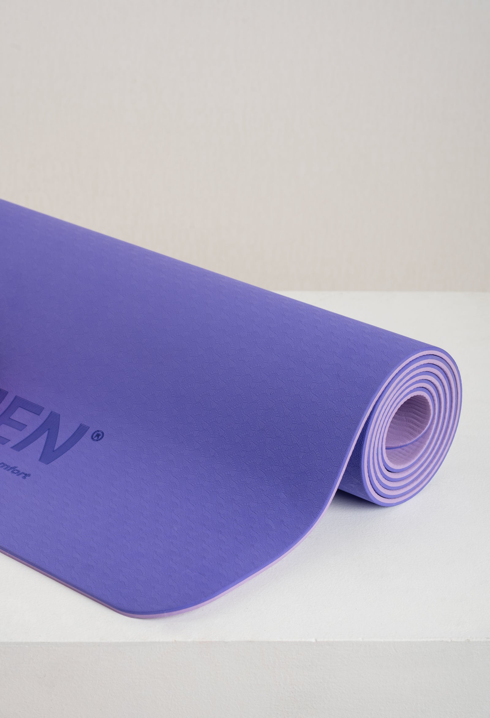 Mat de Yoga Energy - Morado con Lila