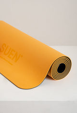 Mat de Yoga Energy - Naranja con Negro